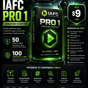 IAFC PRO 1 — Creator Starter