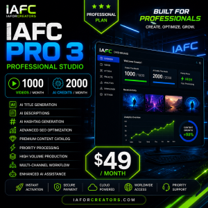 IAFC PRO 3 — Professional Studio